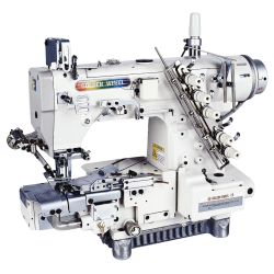Golden Wheel Soldan Bıçaklı Direct Drive Havalı İplik Kesmeli Regulalı Reçme Golden Wheel Soldan Bıçaklı Direct Drive Havalı İplik Kesmeli Regulalı Reçme