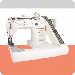 Golden Wheel Kollu Zincir Dikiş Makinası 3 İğne Golden Wheel Kollu Zincir Dikiş Makinası 3 İğne